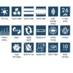 ⁦מזרן ספוג ויסקו אורתופדי איכותי זוגי/יחיד דגם וינטולט⁩ – תמונה ⁦2⁩